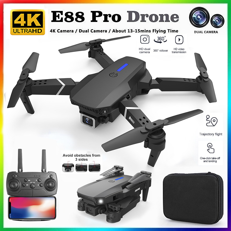 Diy Drone Electronics - โดรนรุ่นใหม่ E88 ปี 2026 ระดับมืออาชีพ ความละเอียด
