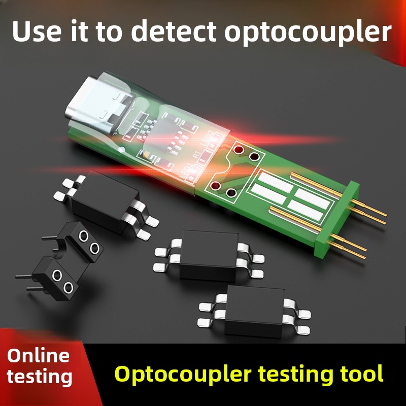 Diy Electronics Online - 1pcs OPTOCOUPLER เครื่องทดสอบออนไลน์ทดสอบ Rapid การตรวจจับเครื่องมืออิเล็กทรอนิกส์พิเศษใหม่สี่ขา OPTOCOUPLER