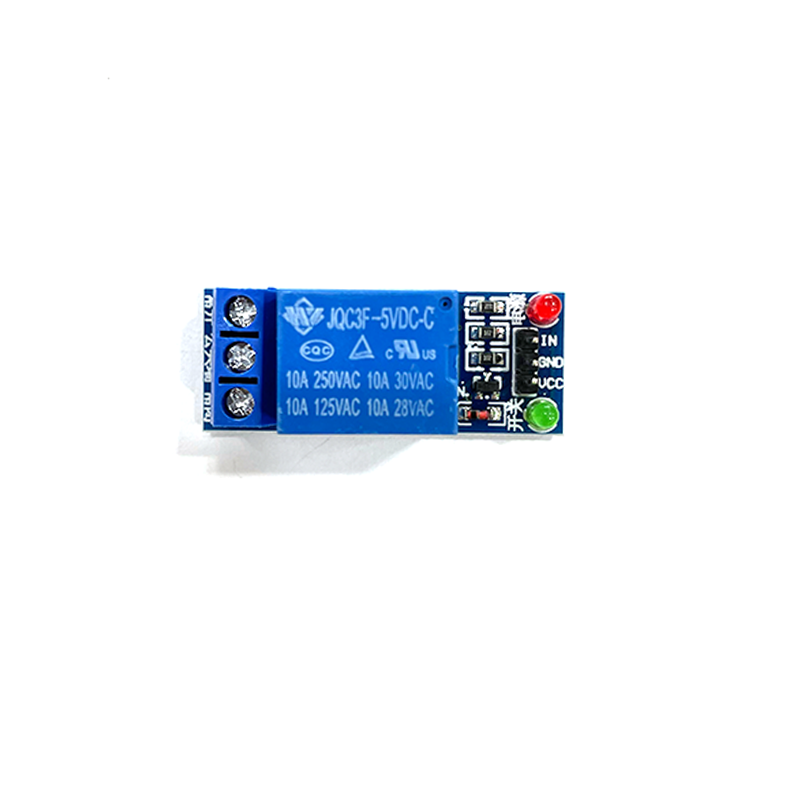 Relay Module 5V - 50 ชิ้น 1 ช่องโมดูลรีเลย์ 5V/12V/24V พร้อมไฟแสดงสถานะบอร์ดขยายรีเลย์ระดับต่ำ