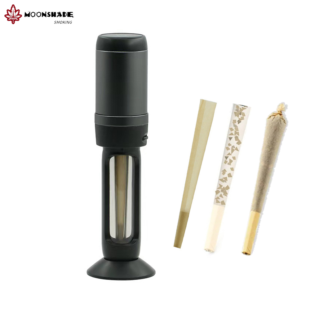 Diy Electronics Tools - MOONSHADE 2in1 อิเล็กทรอนิกส์เครื่องบดยาสูบสมุนไพรฮอร์นหลอด Rolling บรรจุฟังก์ชั่นอัตโนมัติควัน Crusher