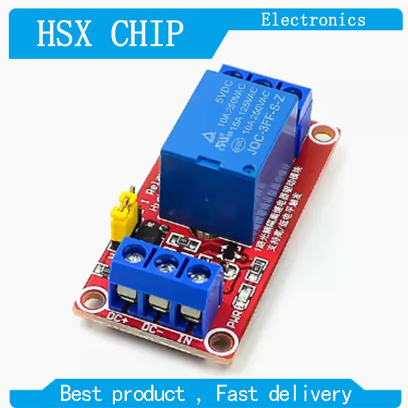 Relay Module 5V - 1 ช่องโมดูลรีเลย์ DC 5V 12V 24V