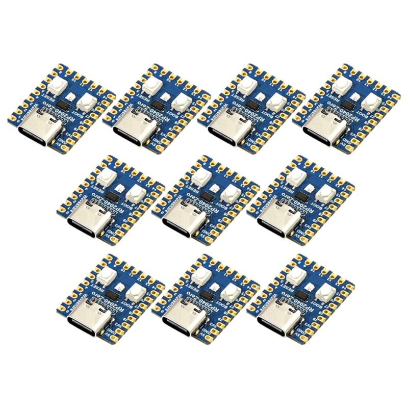 Raspberry Pi Zero - AT82-RP2040-Zero บอร์ดพัฒนาไมโครคอนโทรลเลอร์สำหรับราสเบอร์รี่ปี่ RP2040 ดูอัลคอร์คอร์เท็กซ์ M0+ โปรเซสเซอร์