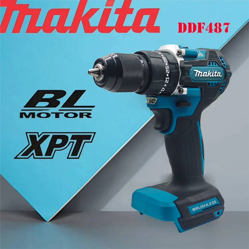Makita Drill Ddf484 - แบตเตอรี่ Makita 18V Makita DDF487 สว่านไขควงไร้สาย