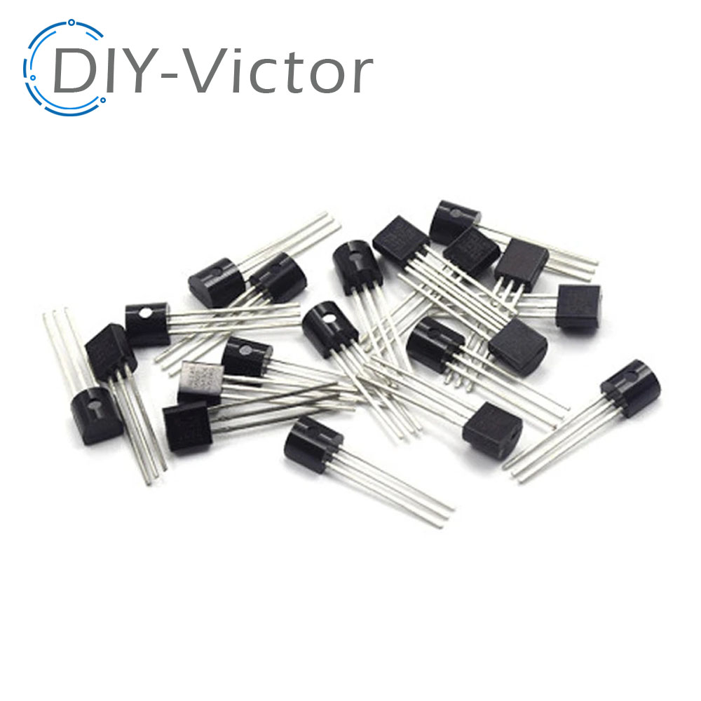 Ds18B20 Temperature Sensor - 5 ชิ้น/ล็อต Sensor ชิปอิเล็กทรอนิกส์ DS18B20 TO-92