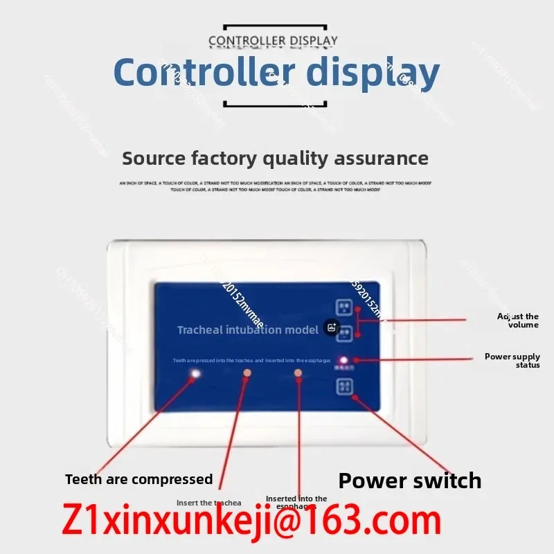 Diy Electronics To Sell - แบบจำลองฝึกใส่ท่อช่วยหายใจอิเล็กทรอนิกส์สำหรับมนุษย์ ขายดี พร้อมอุปกรณ์เตือนแรงกดฟัน