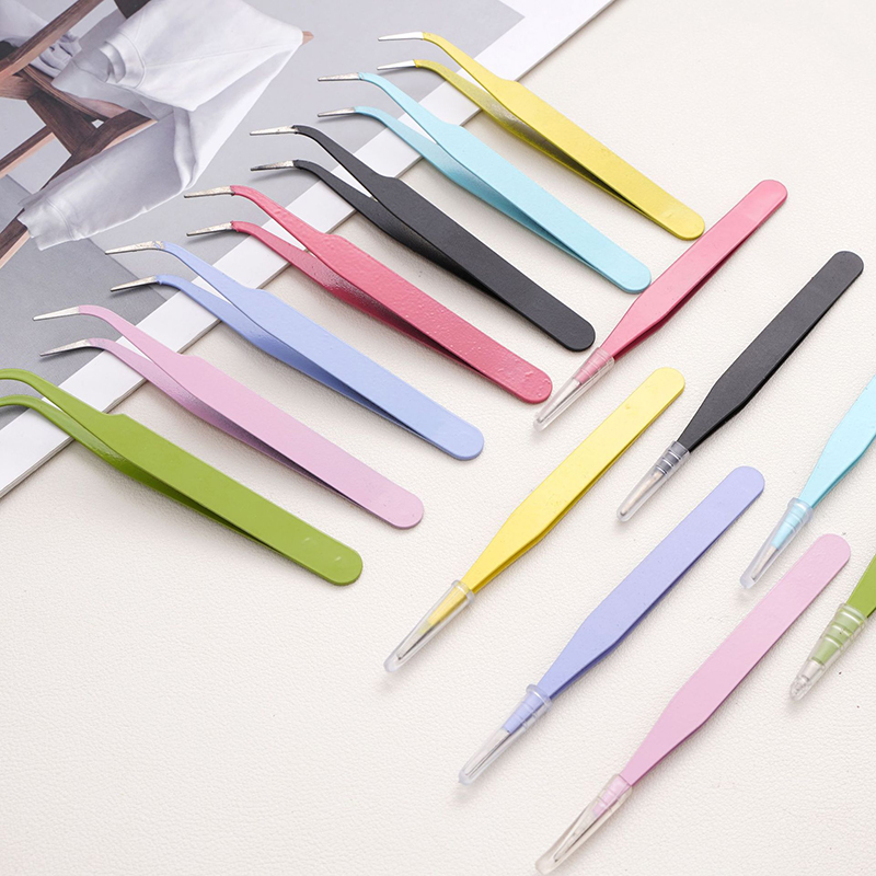 Diy Electronics Tools - 1 ชิ้น 10 ซม. แหนบโลหะหลากสีอเนกประสงค์ DIY