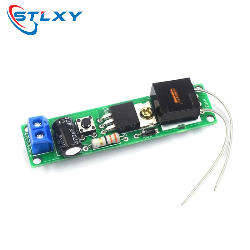 Diy Electronics Com - ชุด DIY เครื่องกำเนิดไฟฟ้าแรงสูง DC3-5V ชุดจุดไฟอาร์คสำหรับชุดผลิตอุปกรณ์อิเล็กทรอนิกส์ DIY