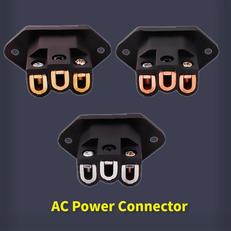 Diy Electronics Audio - 3 Pin AC Power Connector ปลั๊กเสียง