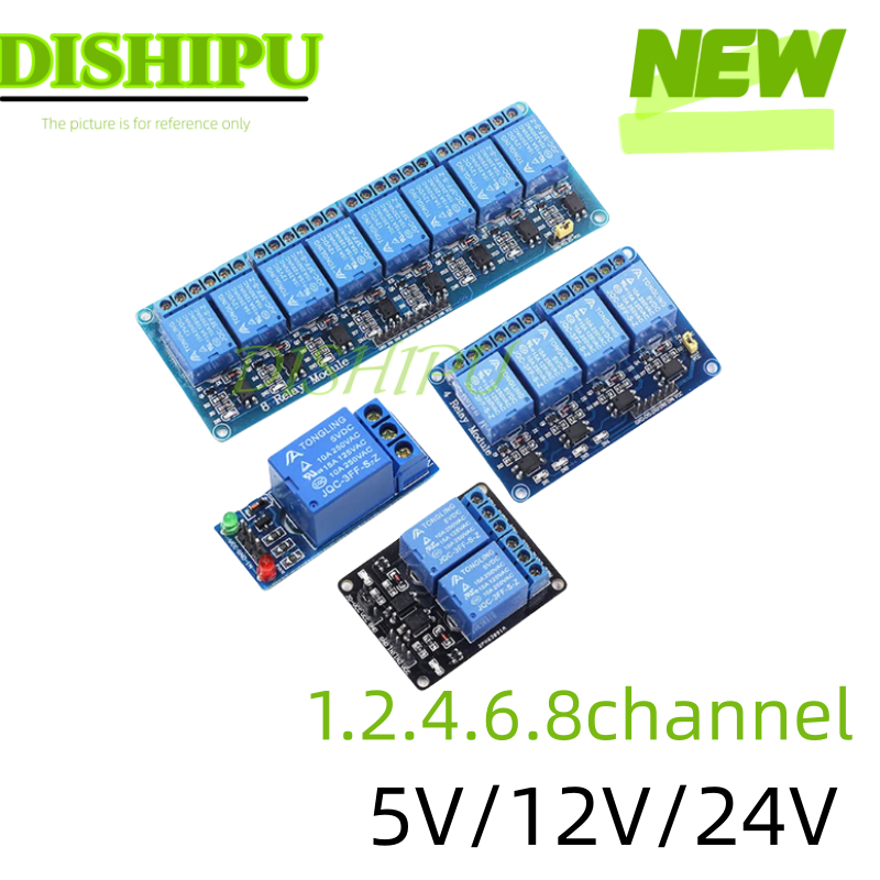 Relay Module 5V - โมดูลรีเลย์ DC 5V 12V 24V 1