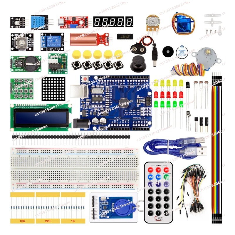 Diy Electronics Online - เหมาะสำหรับชุดอุปกรณ์อิเล็กทรอนิกส์ DIY แบบเรียนออนไลน์+ชุดเรียนการเขียนโปรแกรม UNO R3