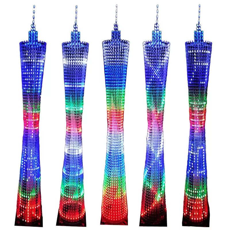 Diy Electronics Com - ชุดอุปกรณ์อิเล็กทรอนิกส์ DIY แบบประกอบเอง Canton Tower 64