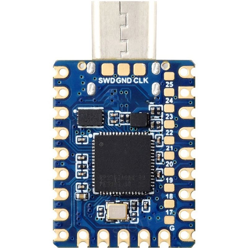 Raspberry Pi Zero - ดูอัลคอร์และดูอัล-สถาปัตยกรรม RP2350A Zero Cm Mini Development