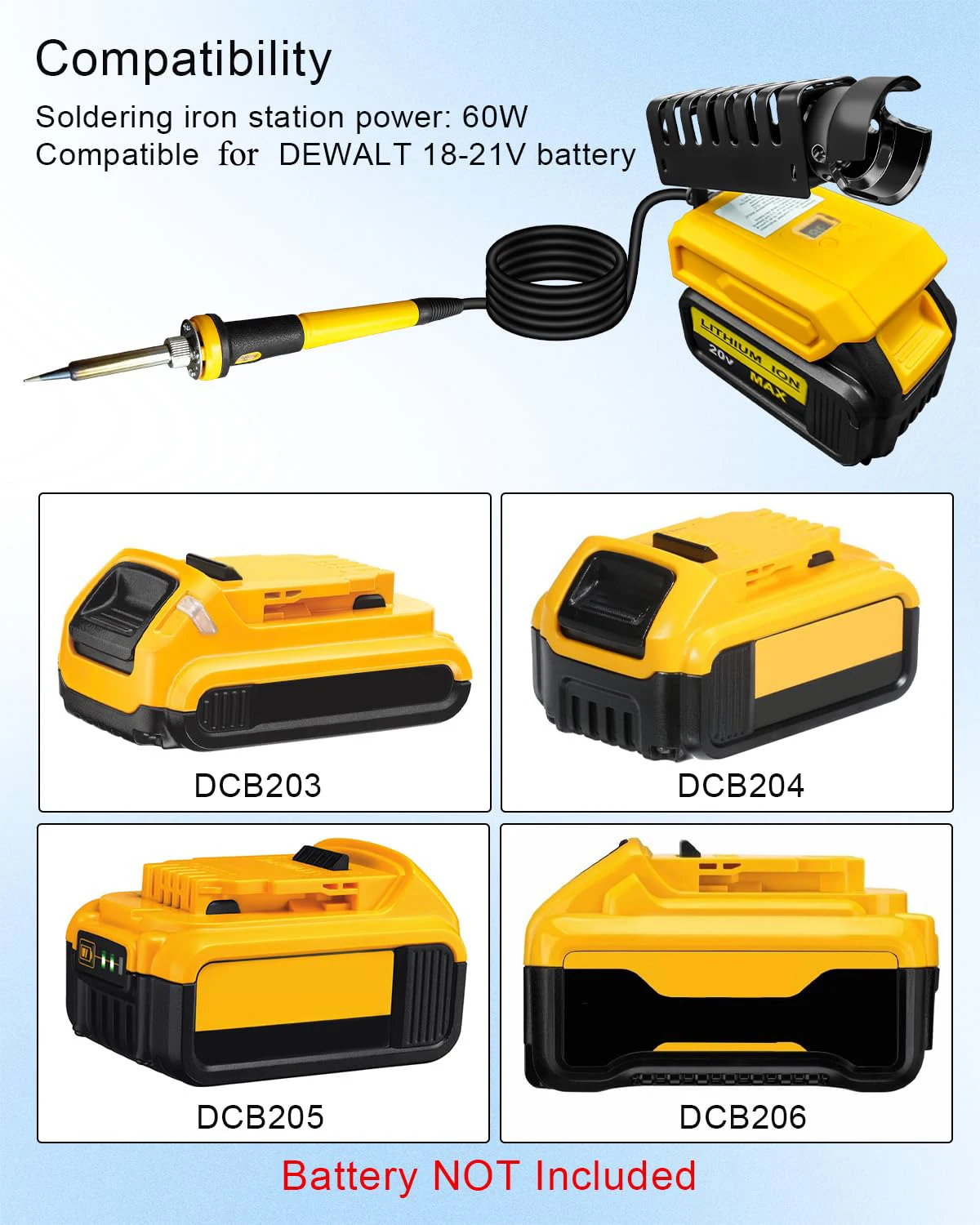 ชุดหัวแร้งบัดกรีแบบพกพา ใช้ได้ - Diy Electronics Tools บทวิจารณ์และราคา