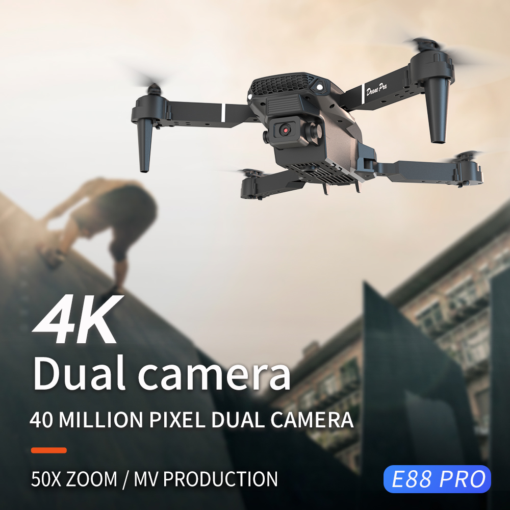 โดรนรุ่นใหม่ E88 ปี 2026 ระดับ - Diy Drone Electronics บทวิจารณ์และราคา