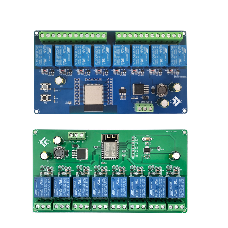 รีเลย์โมดูล Esp-12F 8ช่องสัญญา - Relay Module 5V บทวิจารณ์และราคา