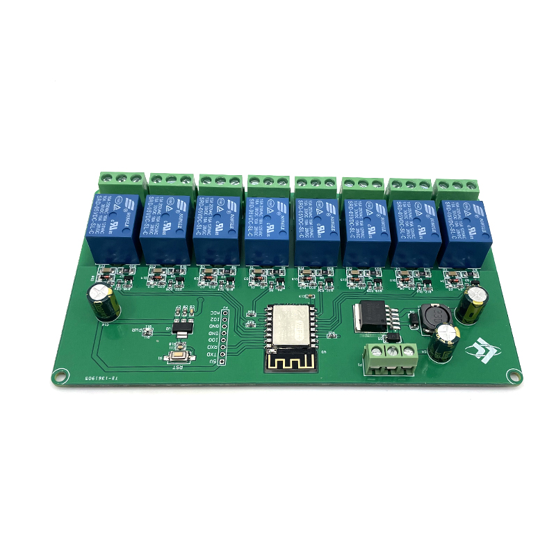 รีเลย์โมดูล Esp-12F 8ช่องสัญญา - Relay Module 5V บทวิจารณ์และราคา