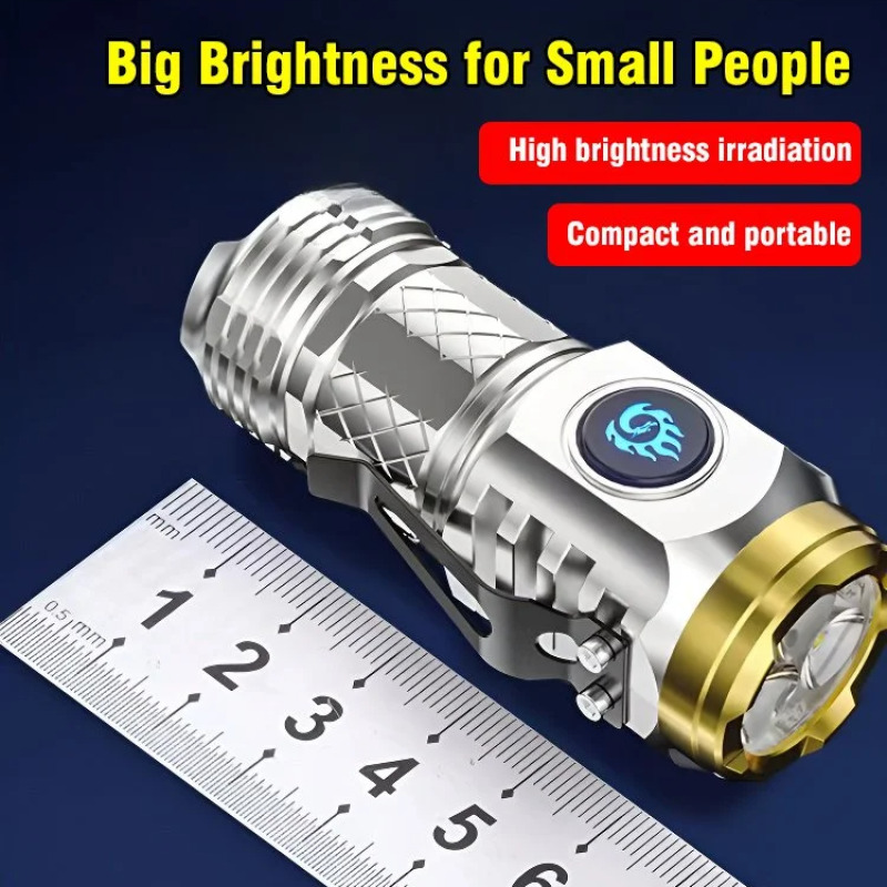 ไฟฉาย LED ขนาดเล็กแบบพกพา กำลั - Diy Lamp Electronics บทวิจารณ์และราคา