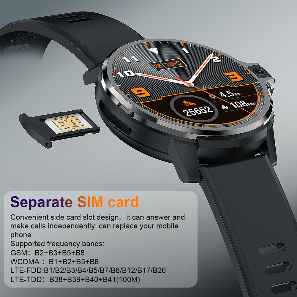 สมาร์ทวอท์ช 4G Android 9.1 ระบ - Diy Electronics Music บทวิจารณ์และราคา