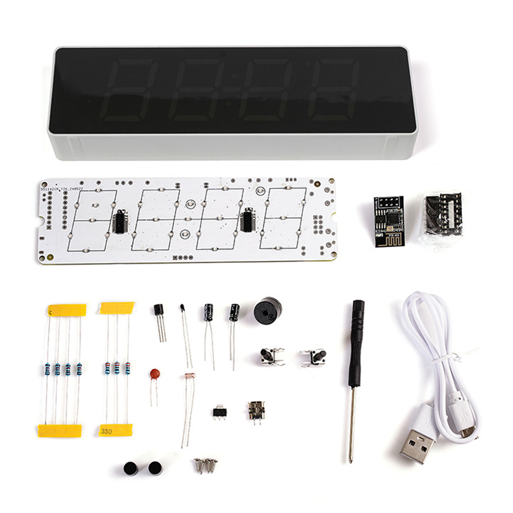 ESP8266 IOT ชุดนาฬิกา WiFi สีส - Diy Electronics Com บทวิจารณ์และราคา