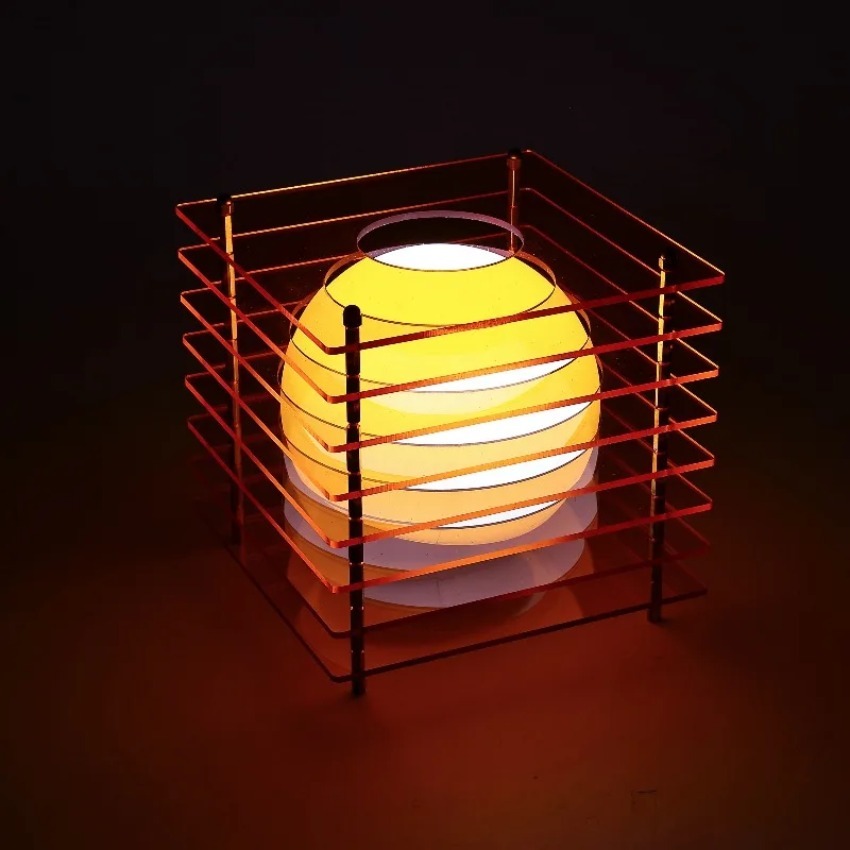 DIY อะคริลิคพันชั้นโคมไฟโคมไฟด - Diy Lamp Electronics บทวิจารณ์และราคา