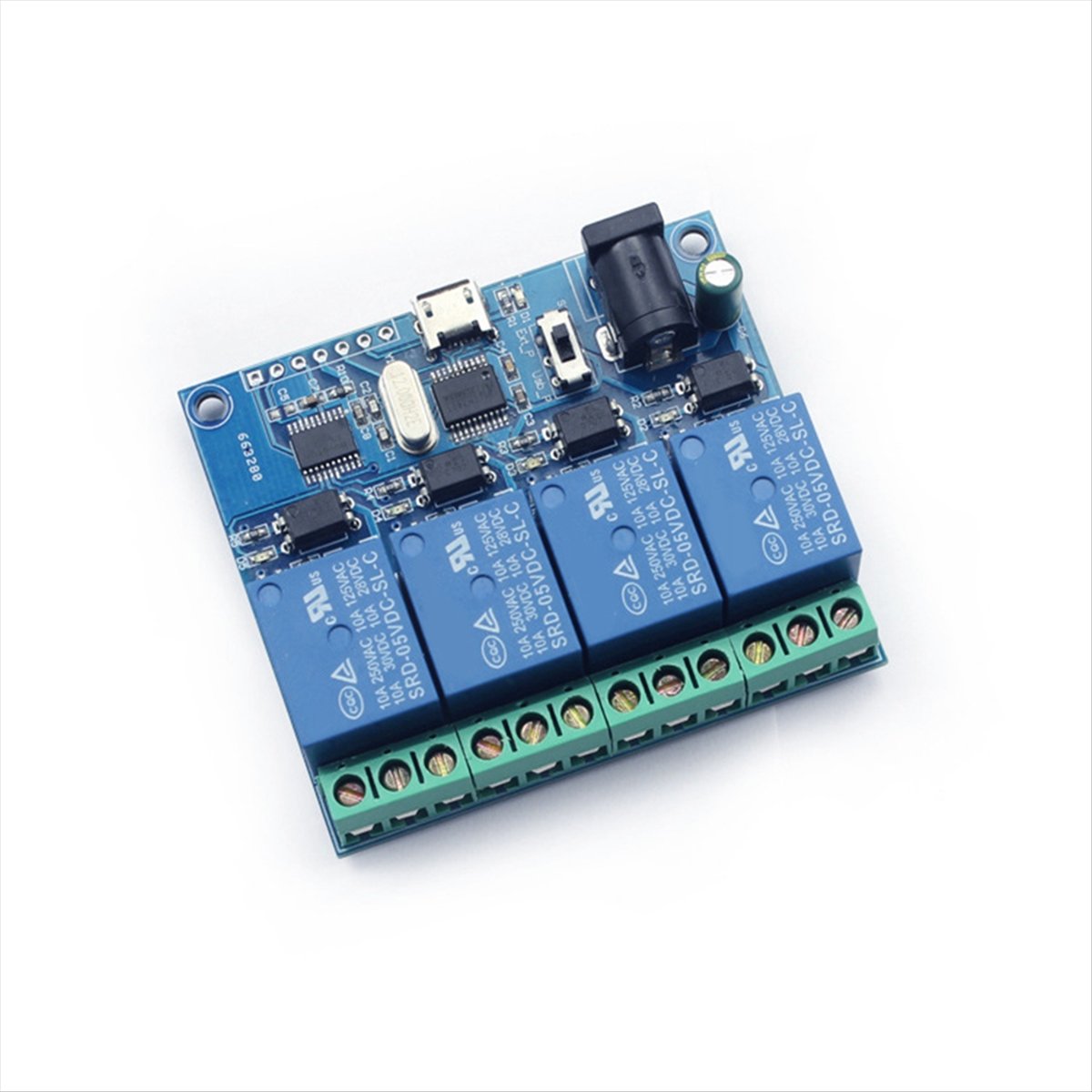 AT42 โมดูลรีเลย์ USB 4 ช่อง LC - Relay Module 5V บทวิจารณ์และราคา