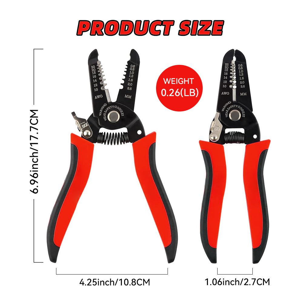 เครื่องตัดสายไฟ, เครื่องปอกสาย - Wire Stripper Cutter บทวิจารณ์และราคา