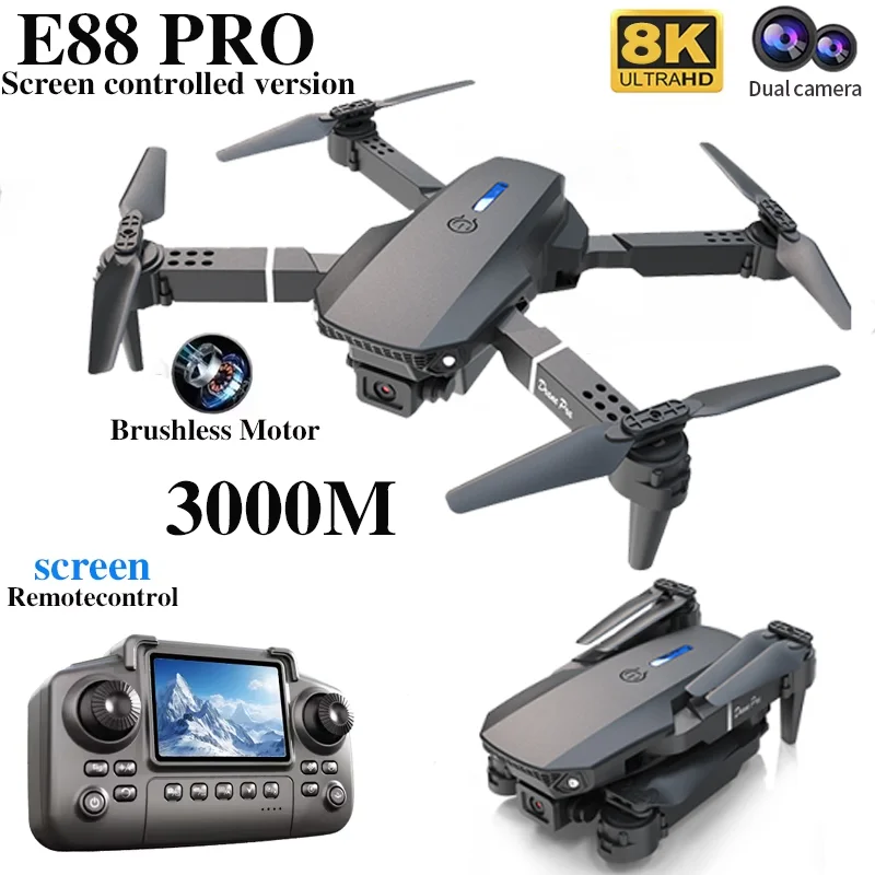 Professional E88 PRO Drone หน้ - Diy Drone Electronics บทวิจารณ์และราคา