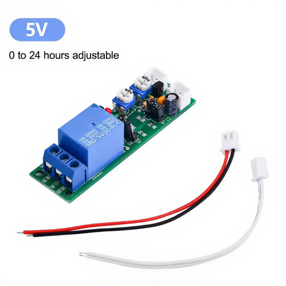 โมดูลรีเลย์หน่วงเวลาอินพุต DC  - Relay Module 5V บทวิจารณ์และราคา