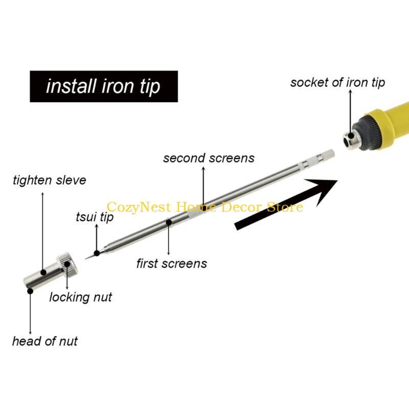 92MF T12 เครื่องเชื่อมจับเหล็ก - Diy Electronics Tools บทวิจารณ์และราคา