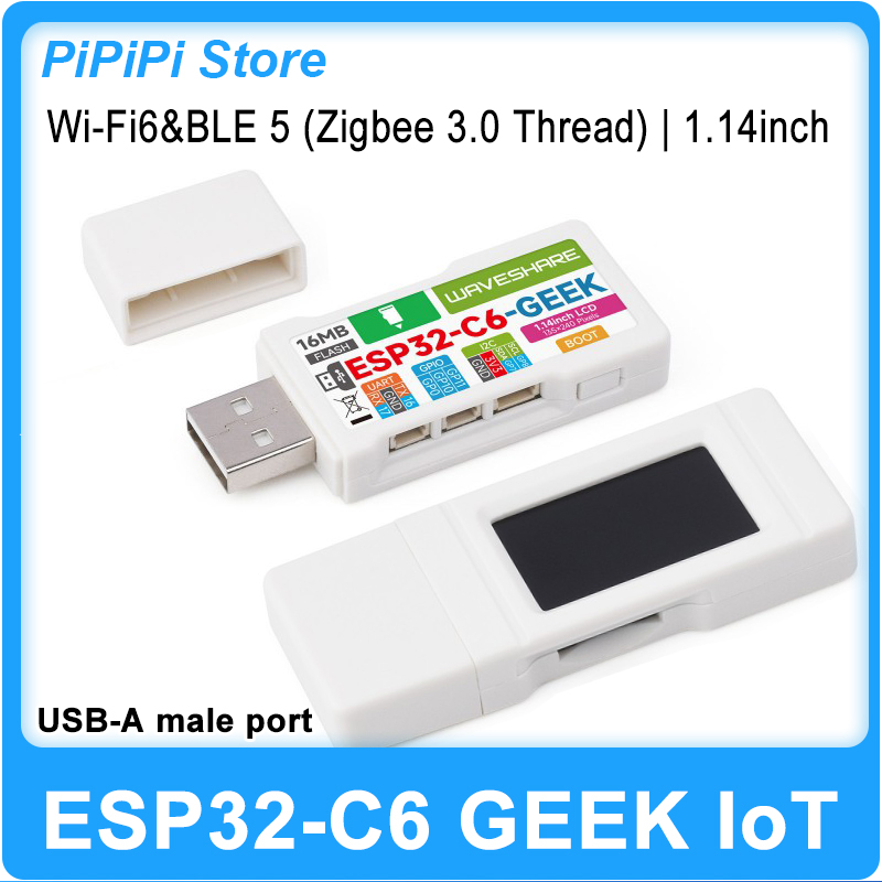 ESP32-C6 GEEK บอร์ดพัฒนา 1.14  - Diy Electronic บทวิจารณ์และราคา