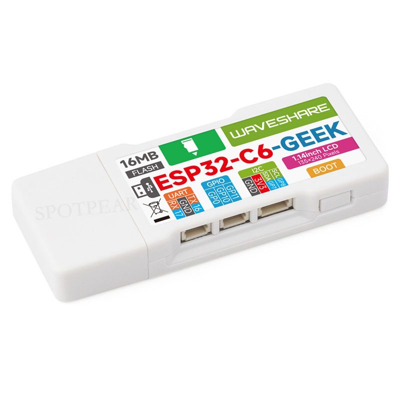ESP32-C6 GEEK บอร์ดพัฒนา 1.14  - Diy Electronic บทวิจารณ์และราคา