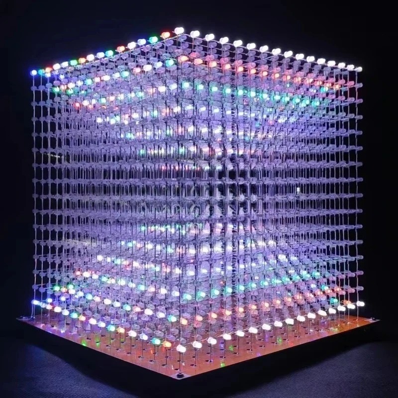ชุดคิท 3D16mini Light Cube ขนา - Diy Electronic บทวิจารณ์และราคา