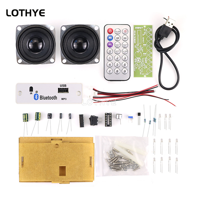 มินิแอมพลิฟายเออร์บลูทูธ 3W*2  - Diy Electronics Audio บทวิจารณ์และราคา