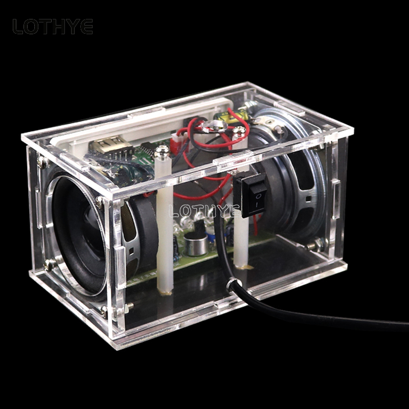 มินิแอมพลิฟายเออร์บลูทูธ 3W*2  - Diy Electronics Audio บทวิจารณ์และราคา