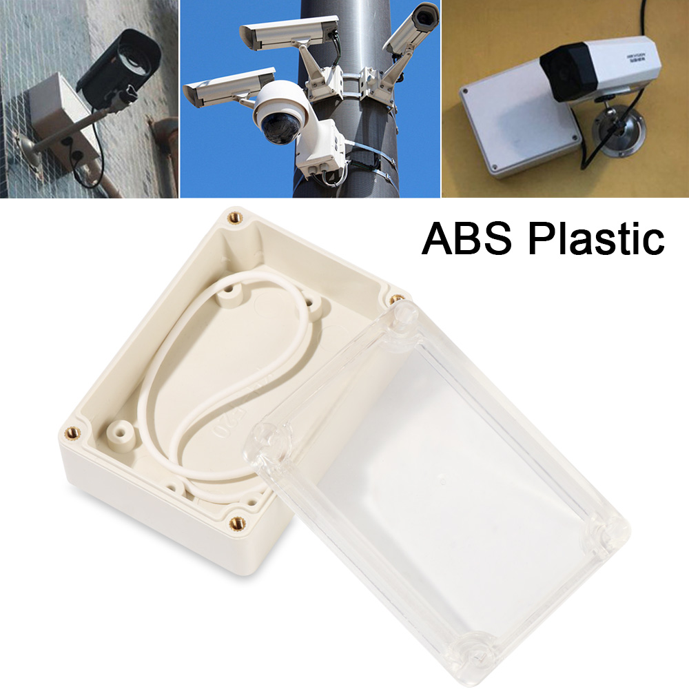ตู้กันน้ำสีขาวกล่องเชื่อมต่อพล - Diy Electronics Box บทวิจารณ์และราคา