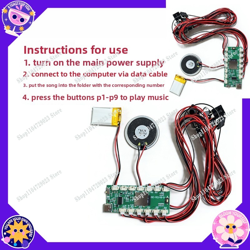 ชุดอุปกรณ์ DIY โมดูลผนังดนตรีข - Diy Electronics To Sell บทวิจารณ์และราคา