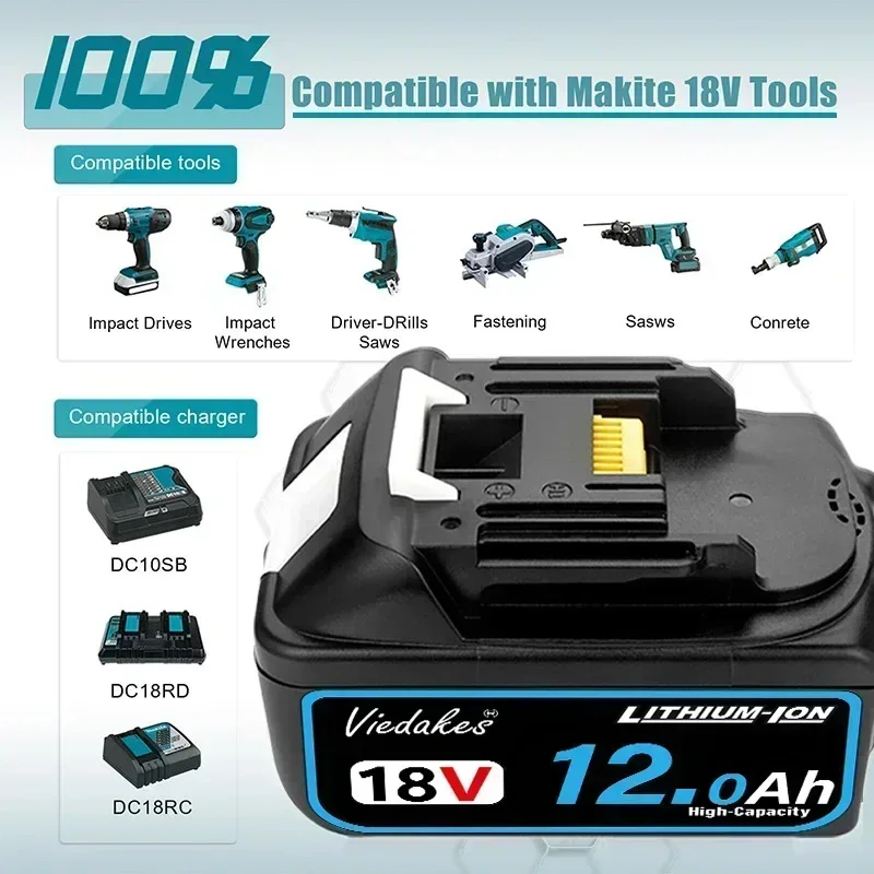 สำหรับแบตเตอรี่ Makita 18V 12. - Makita Drill Ddf484 บทวิจารณ์และราคา