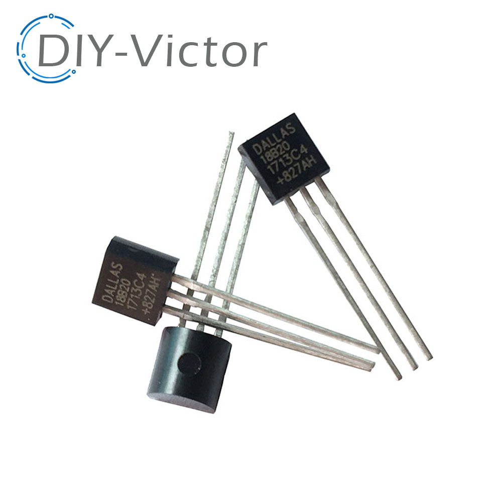 5 ชิ้น/ล็อต Sensor ชิปอิเล็กทร - Ds18B20 Temperature Sensor บทวิจารณ์และราคา