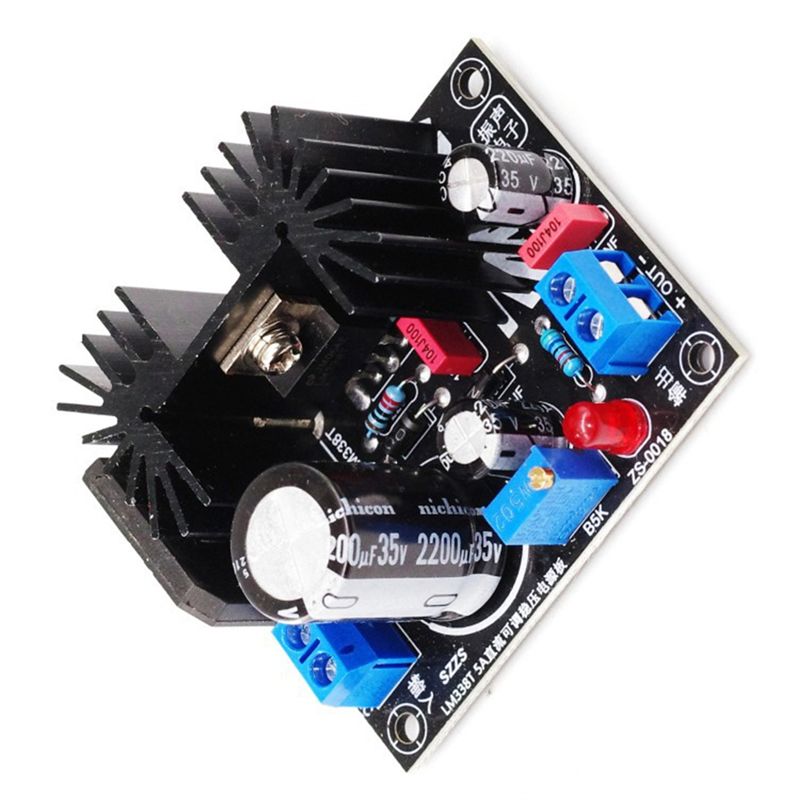 LM338 5A ชุดจ่ายไฟแบบปรับแรงดั - Diy Electronics Power Supply บทวิจารณ์และราคา