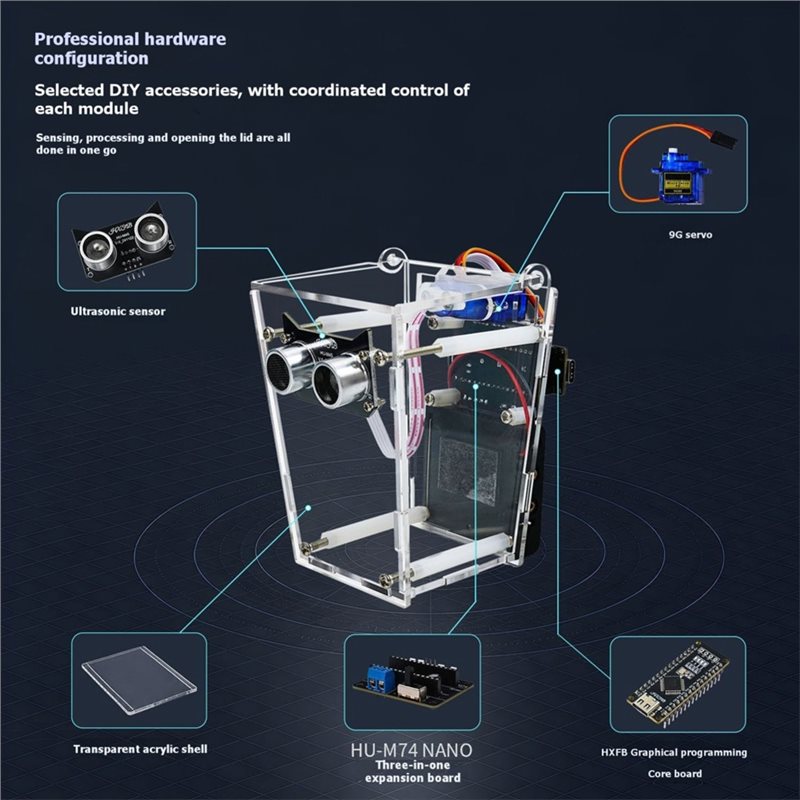 ชุดคิท DIY ถังขยะอัจฉริยะพร้อม - Diy Electronics To Sell บทวิจารณ์และราคา
