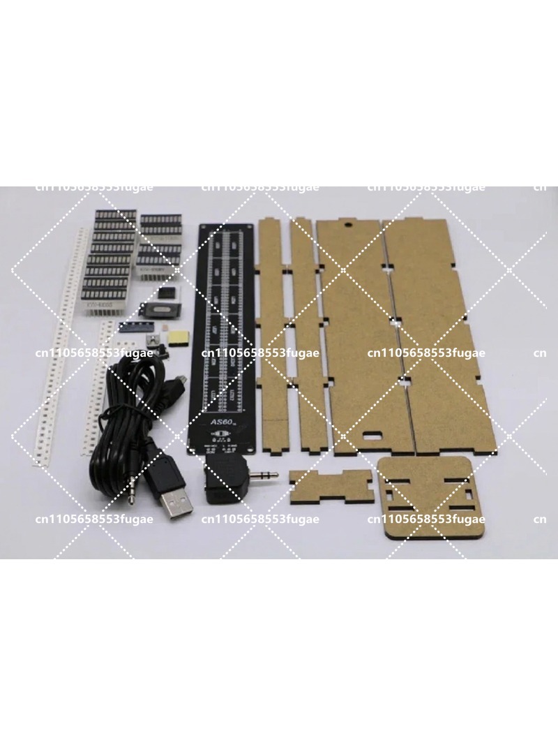ตัวบ่งชี้สเปกตรัมเพลงแบบ LED ส - Diy Electronics Music บทวิจารณ์และราคา