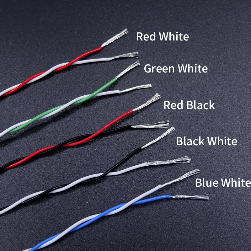 2 M/10 M 2 pins PTFE ลวด 30/26 - Diy Electronics Music บทวิจารณ์และราคา