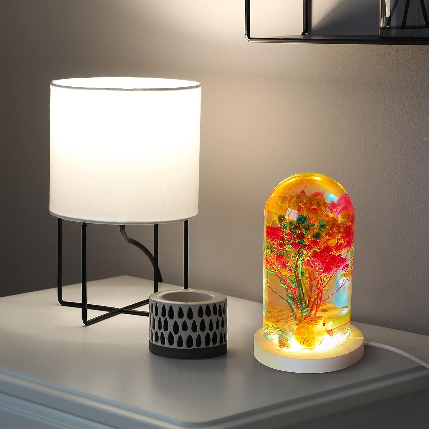 DIY คริสตัลอีพ็อกซี่เรซินแม่พิ - Diy Lamp Electronics บทวิจารณ์และราคา