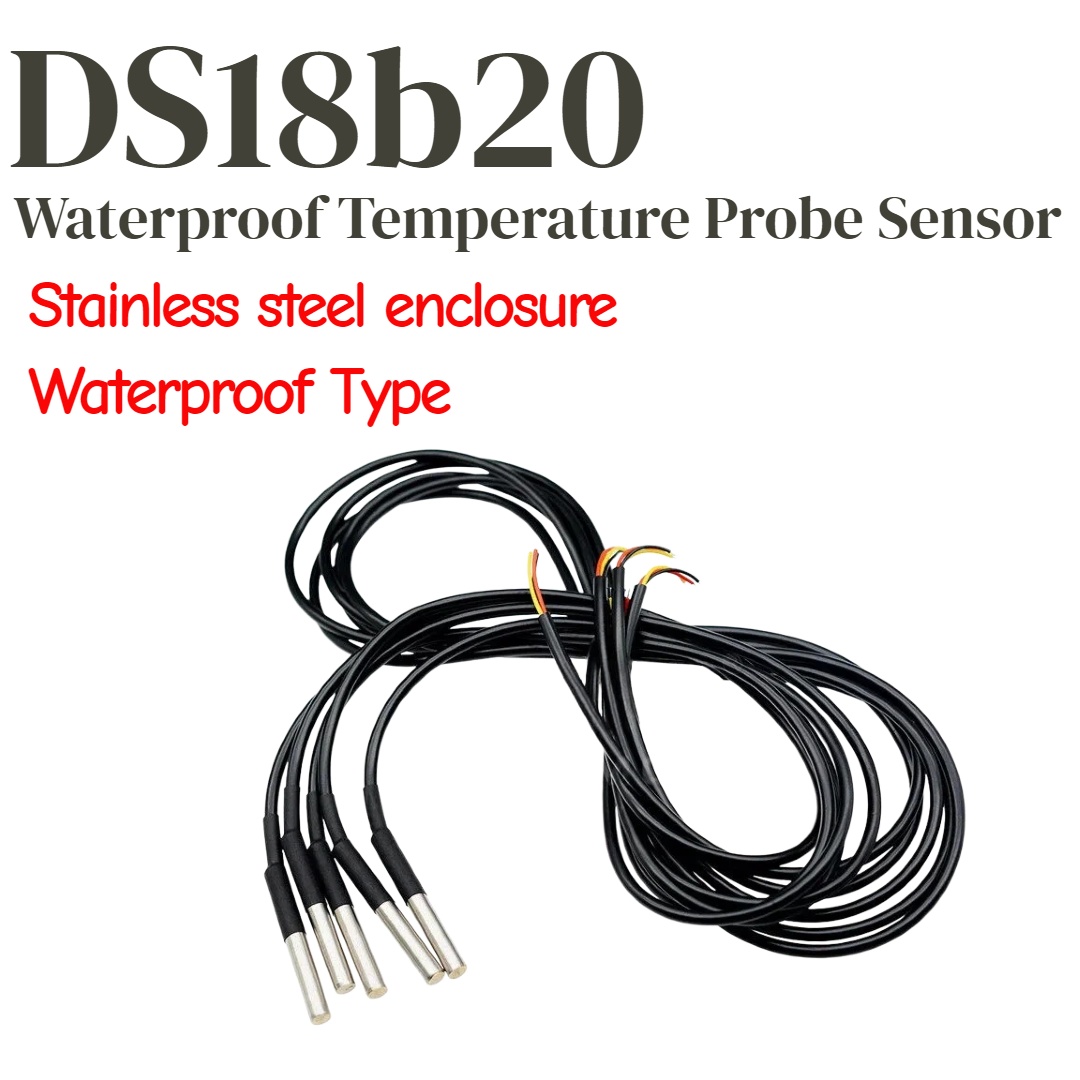 1/5 ชิ้น DS18b20 เซ็นเซอร์วัดอ - Ds18B20 Temperature Sensor บทวิจารณ์และราคา