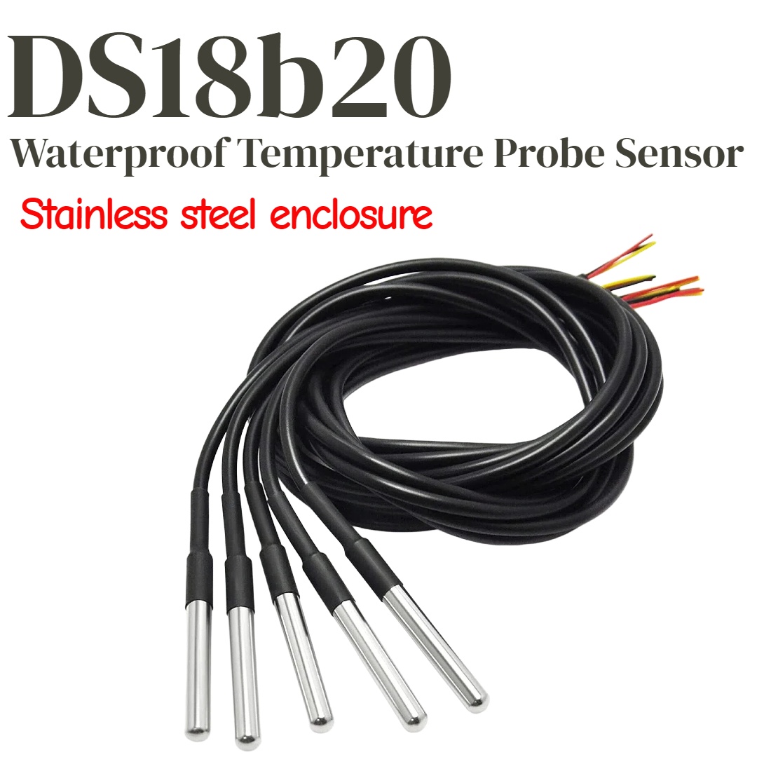 1/5 ชิ้น DS18b20 เซ็นเซอร์วัดอ - Ds18B20 Temperature Sensor บทวิจารณ์และราคา