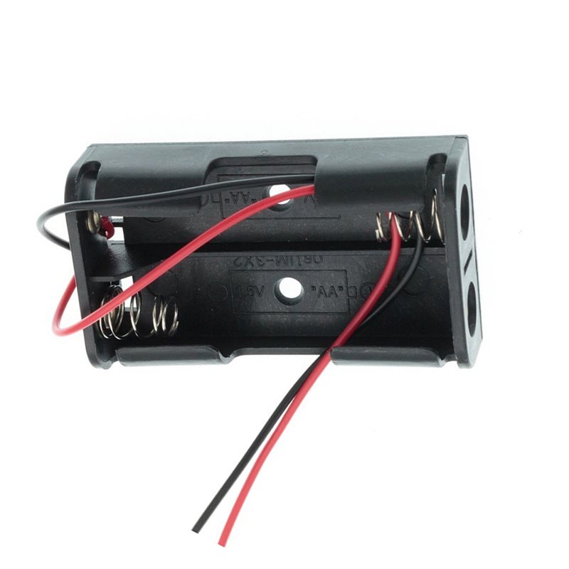 AAAEL-100Pcs กล่องใส่แบตเตอรี่ - Diy Electronics Power Supply บทวิจารณ์และราคา