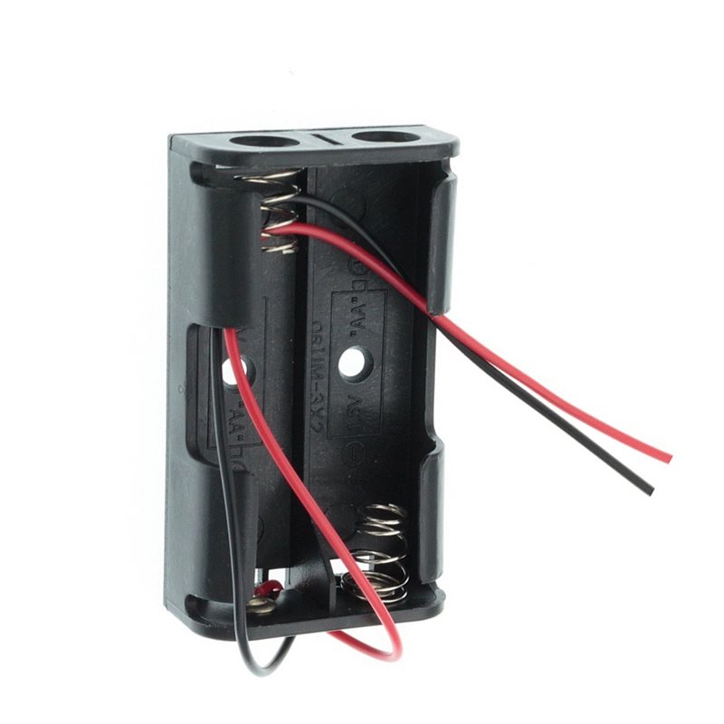 AAAEL-100Pcs กล่องใส่แบตเตอรี่ - Diy Electronics Power Supply บทวิจารณ์และราคา