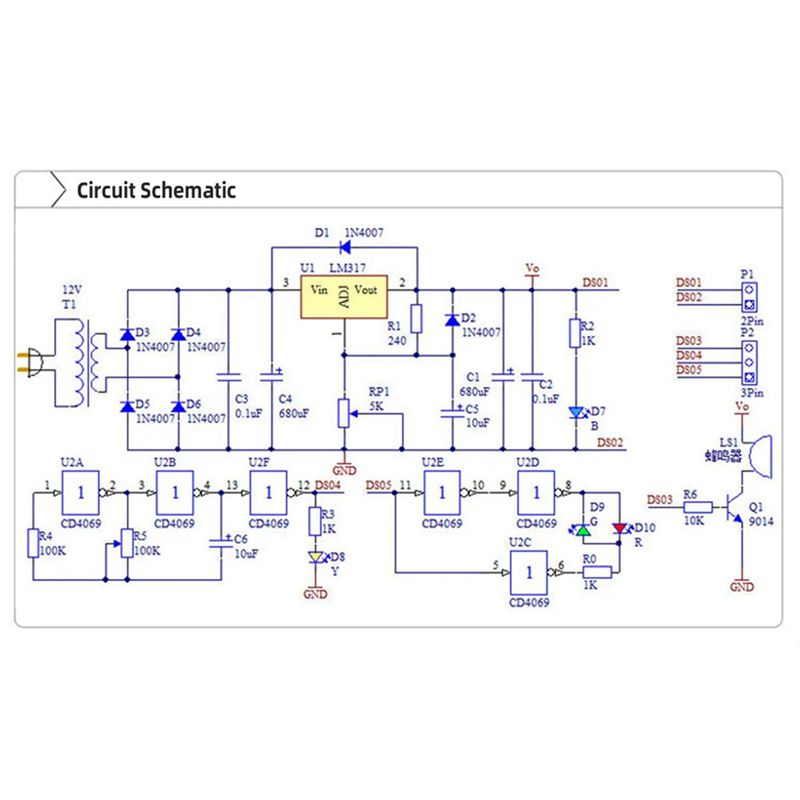 BHTS-2X LM317 ชุด DIY ตัวควบคุ - Diy Electronics Power Supply บทวิจารณ์และราคา