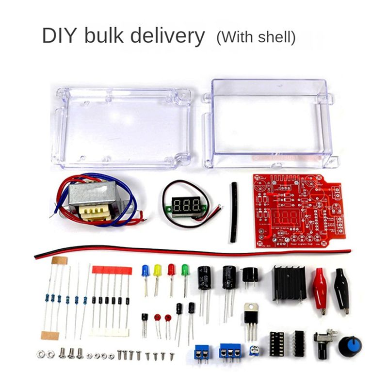 BHTS-2X LM317 ชุด DIY ตัวควบคุ - Diy Electronics Power Supply บทวิจารณ์และราคา