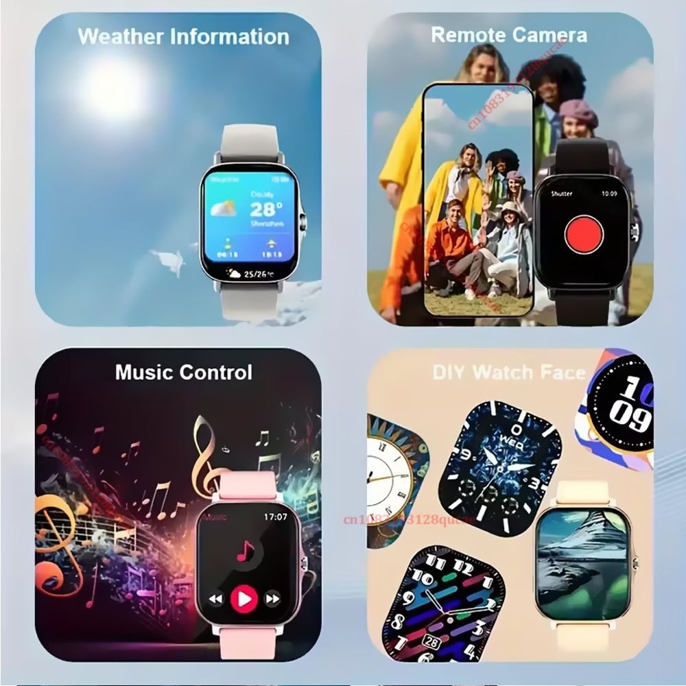 สมาร์ทวอทช์ 2026 หน้าจอ HD 2.0 - Diy Electronics Music บทวิจารณ์และราคา